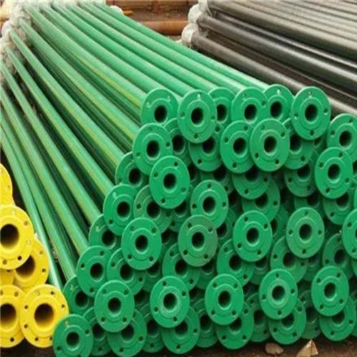 滁州涂塑钢管施工案例